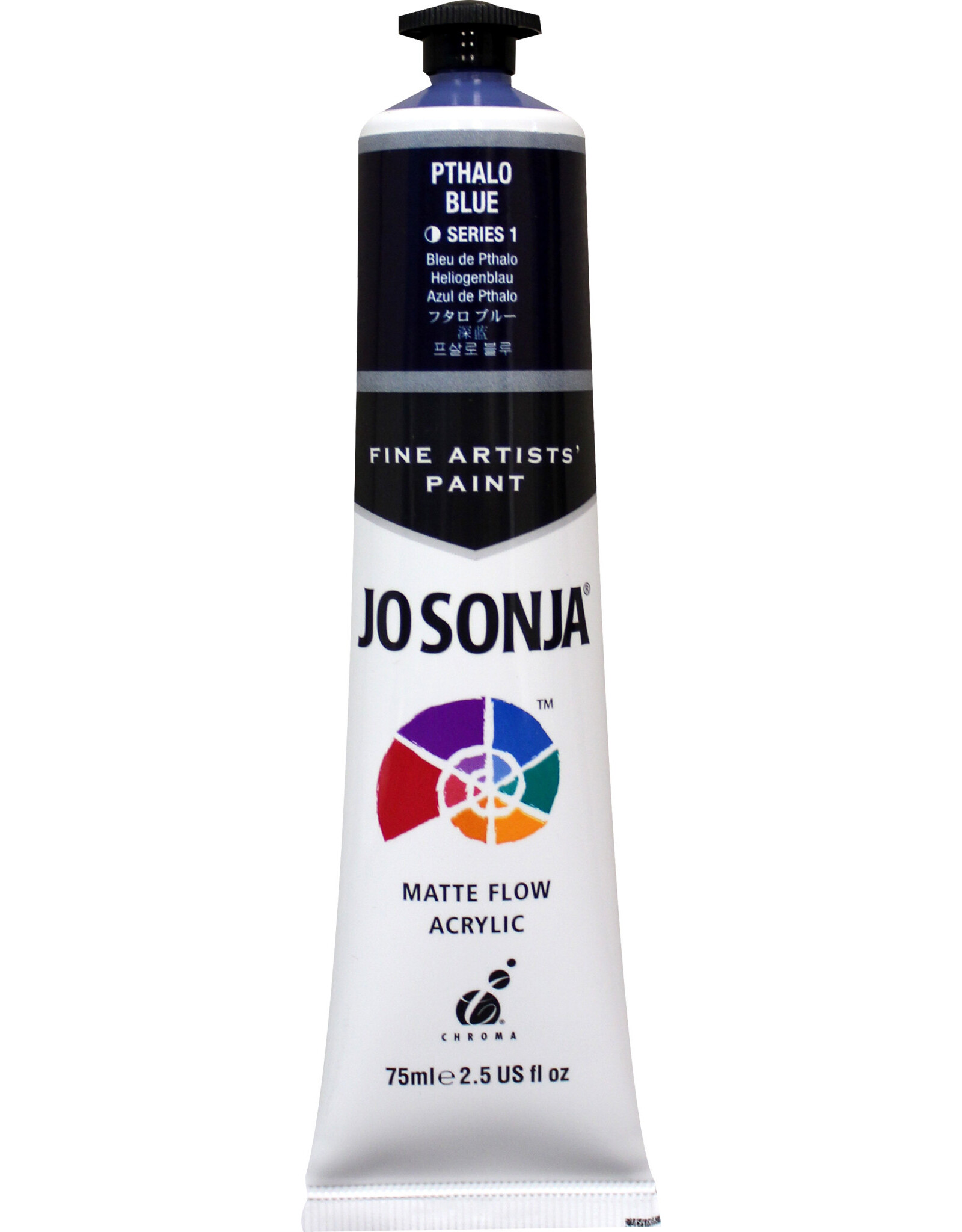 Jo Sonja Jo Sonja Acrylic Paint, Pthalo Blue 2.5oz