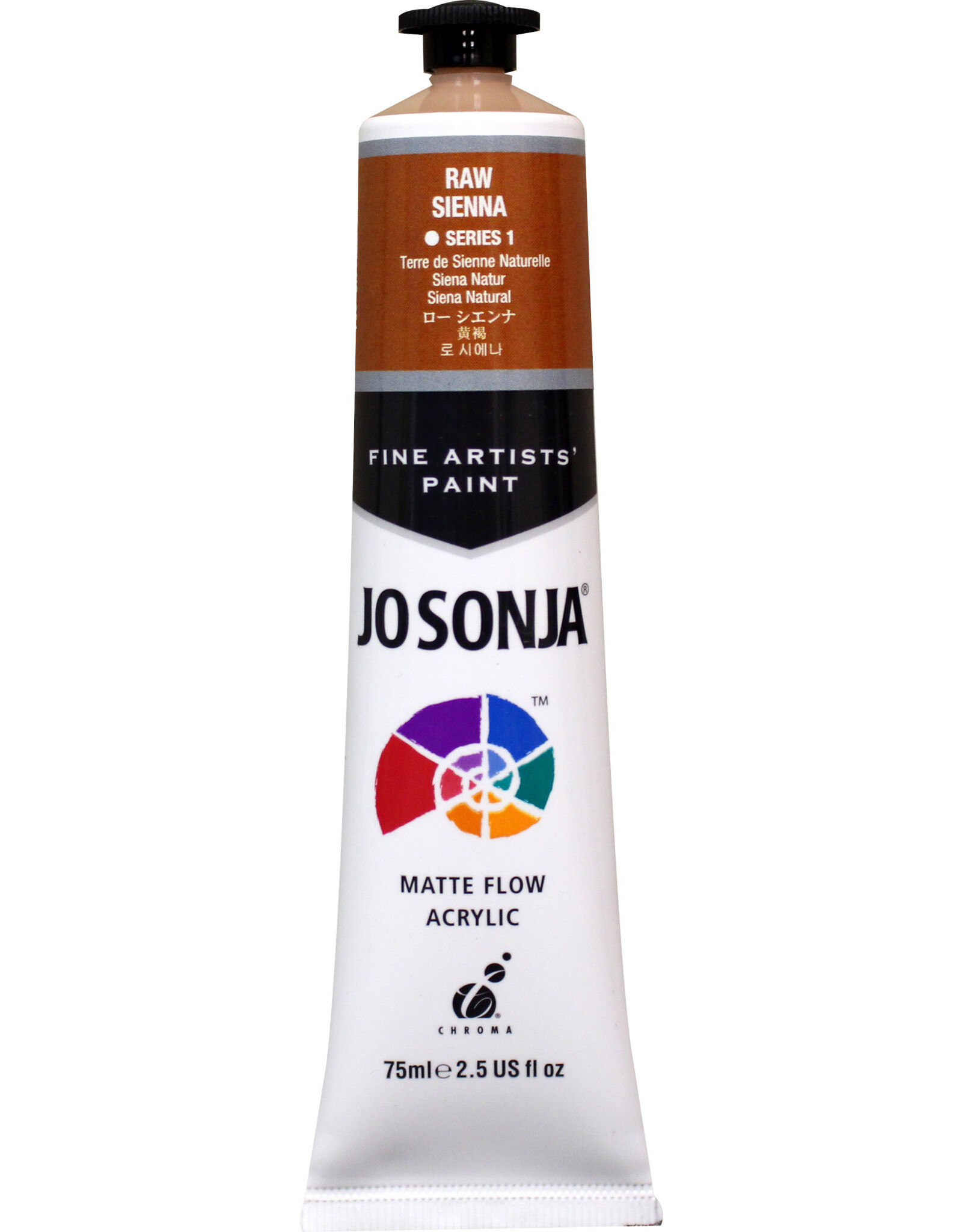 Jo Sonja Jo Sonja Acrylic Paint, Raw Sienna 2.5oz