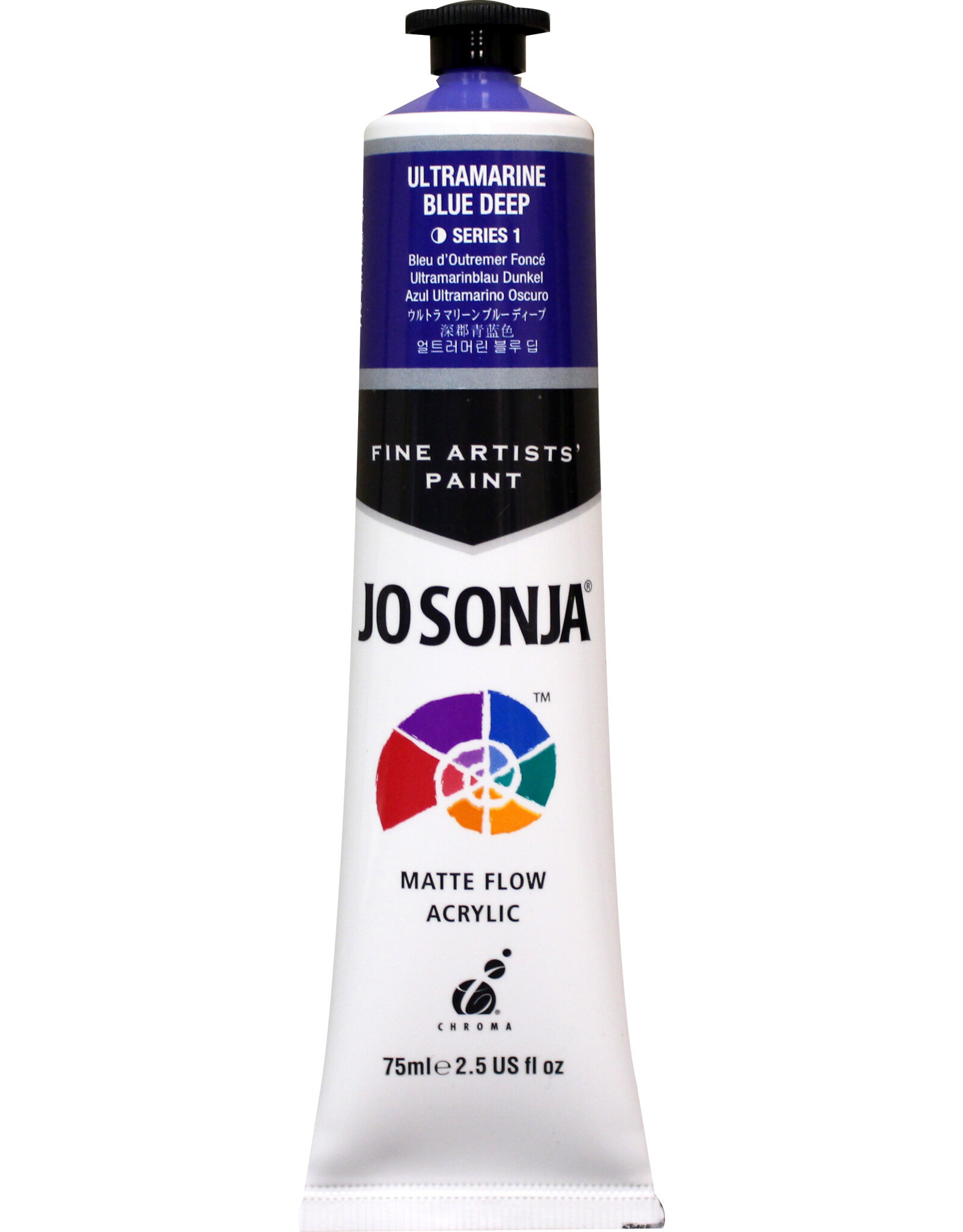 Jo Sonja Jo Sonja Acrylic Paint, Ultramarine Blue Deep 2.5oz