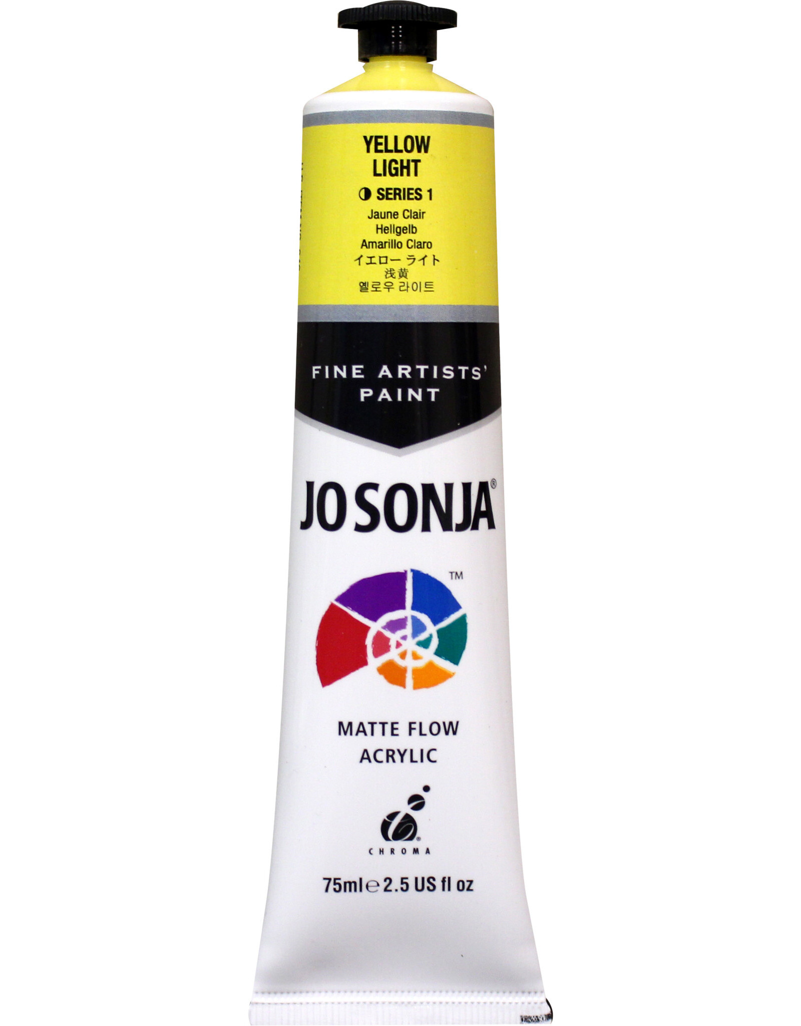 Jo Sonja Jo Sonja Acrylic Paint, Yellow Light 2.5oz