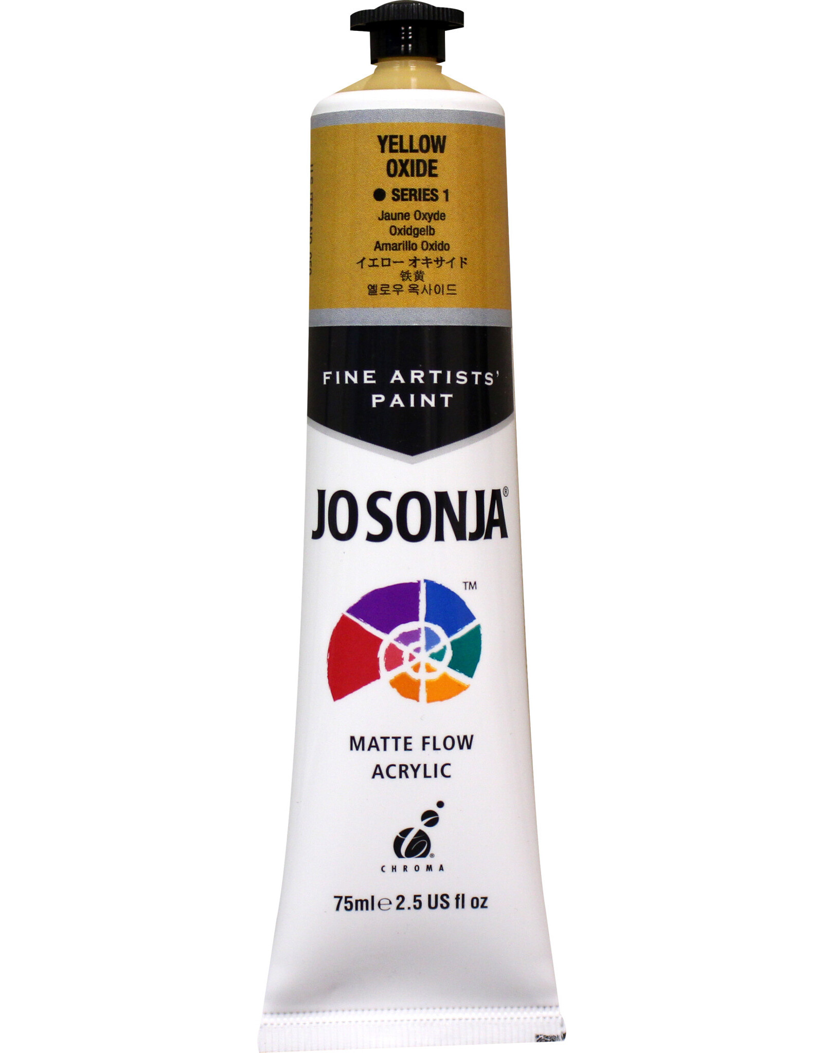 Jo Sonja Jo Sonja Acrylic Paint, Yellow Oxide 2.5oz