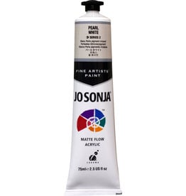 CLEARANCE Jo Sonja Acrylic Paint, Pearl White Metallic 2.5oz