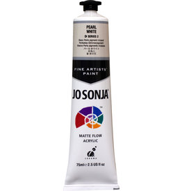 Jo Sonja Jo Sonja Acrylic Paint, Pearl White Metallic 2.5oz