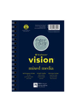 Strathmore Strathmore Vision Mixed Media Pad, 70 Sheets, 5.5” x 8.5”