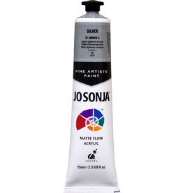 Jo Sonja Jo Sonja Acrylic Paint, Silver Metallic 2.5oz