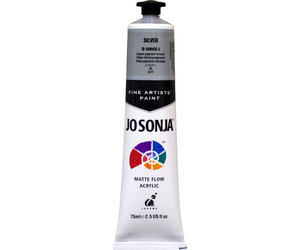 Jo Sonja Jo Sonja Acrylic Paint, Silver Metallic 2.5oz