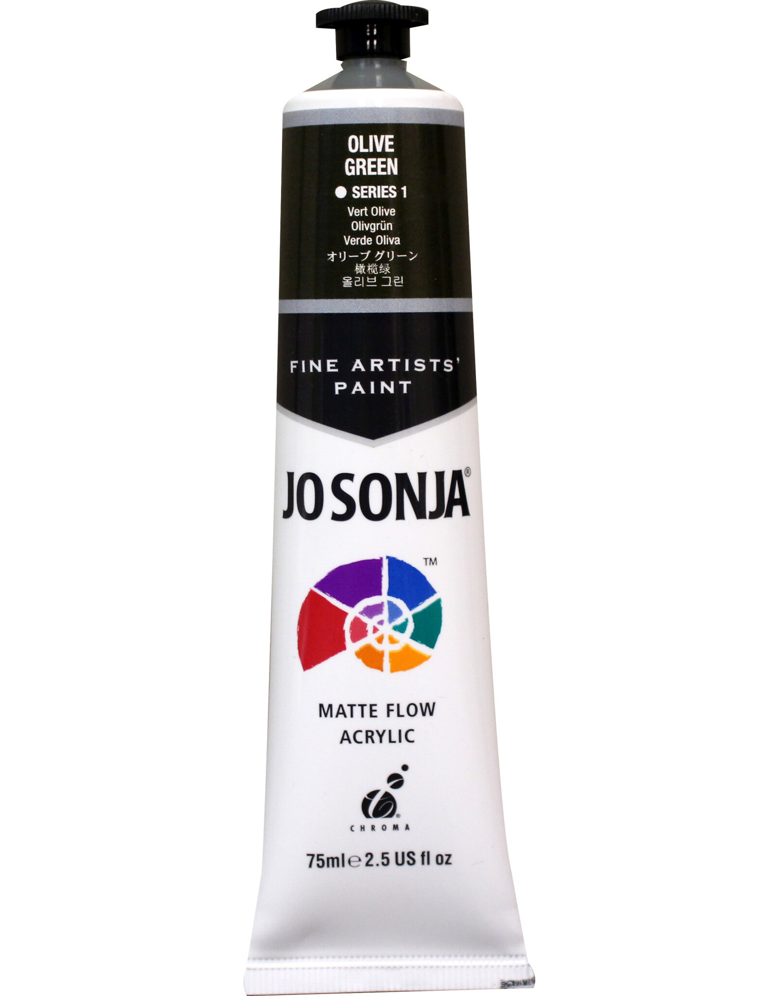 Jo Sonja Jo Sonja Acrylic Paint, Olive Green 2.5oz