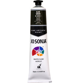 Jo Sonja Jo Sonja Acrylic Paint, Olive Green 2.5oz