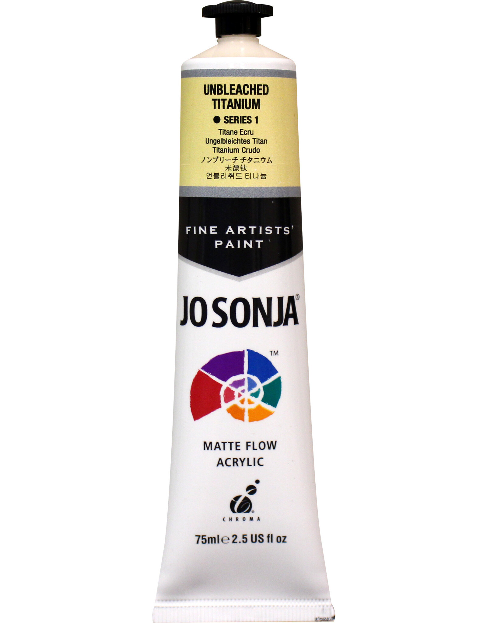 Jo Sonja Jo Sonja Acrylic Paint, Unbleached Titanium 2.5oz