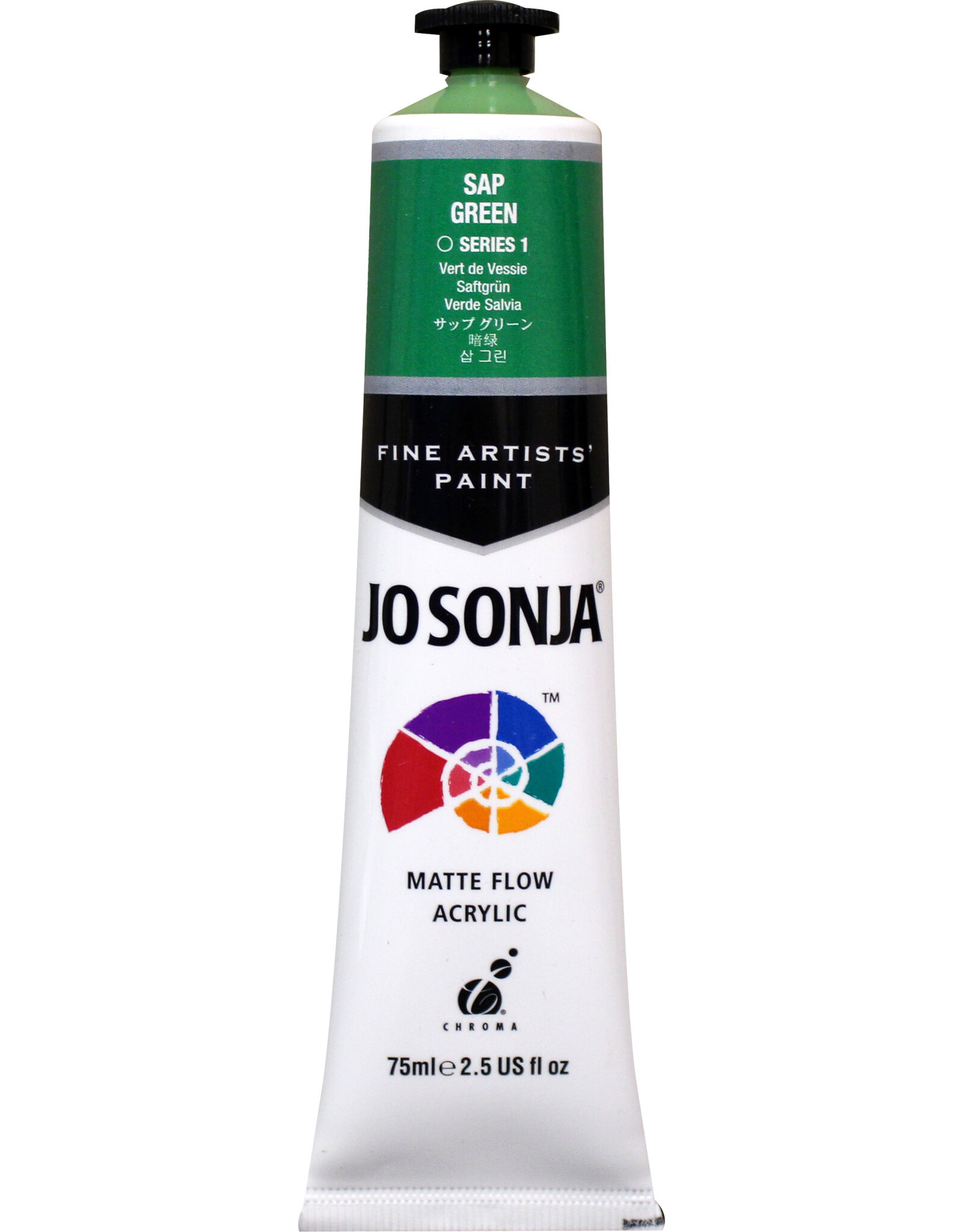 Jo Sonja Jo Sonja Acrylic Paint, Sap Green 2.5oz