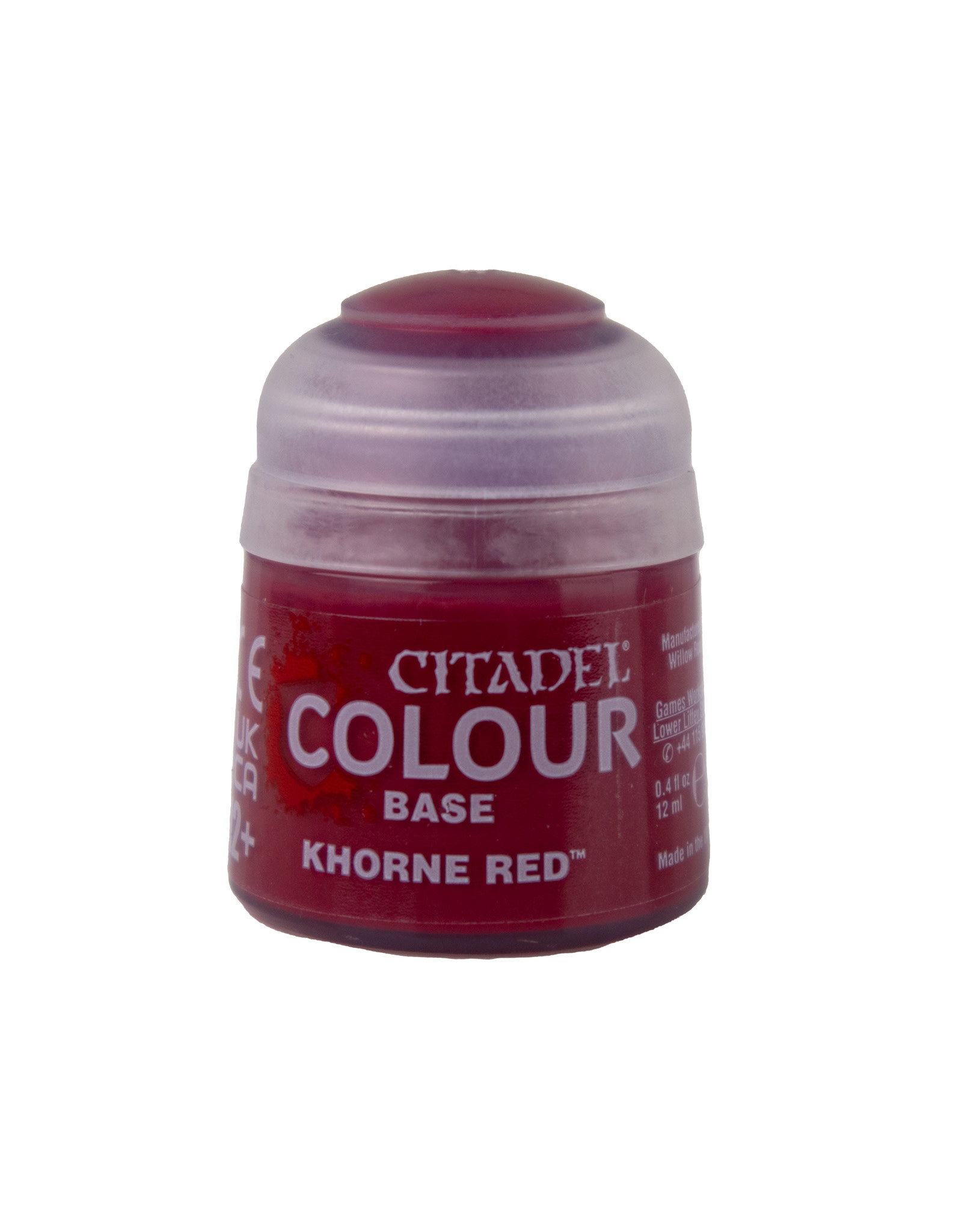 kapre Creep Følsom Citadel Base Khorne Red Paint - The Art Store/Commercial Art Supply