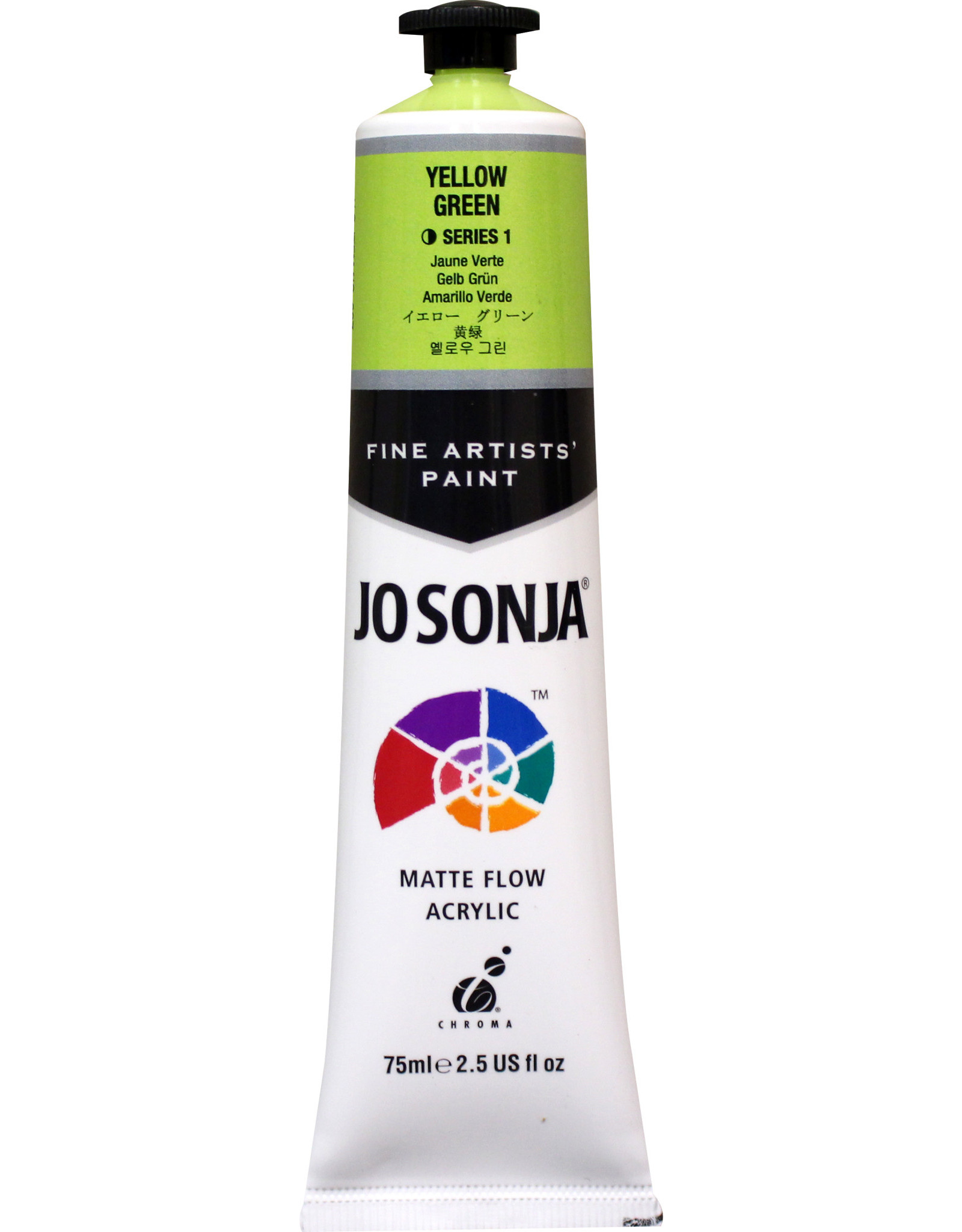 Jo Sonja Jo Sonja Acrylic Paint, Yellow Green 2.5oz