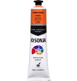 Jo Sonja Jo Sonja Acrylic Paint, Pyrrole Orange (Orange) 2.5oz