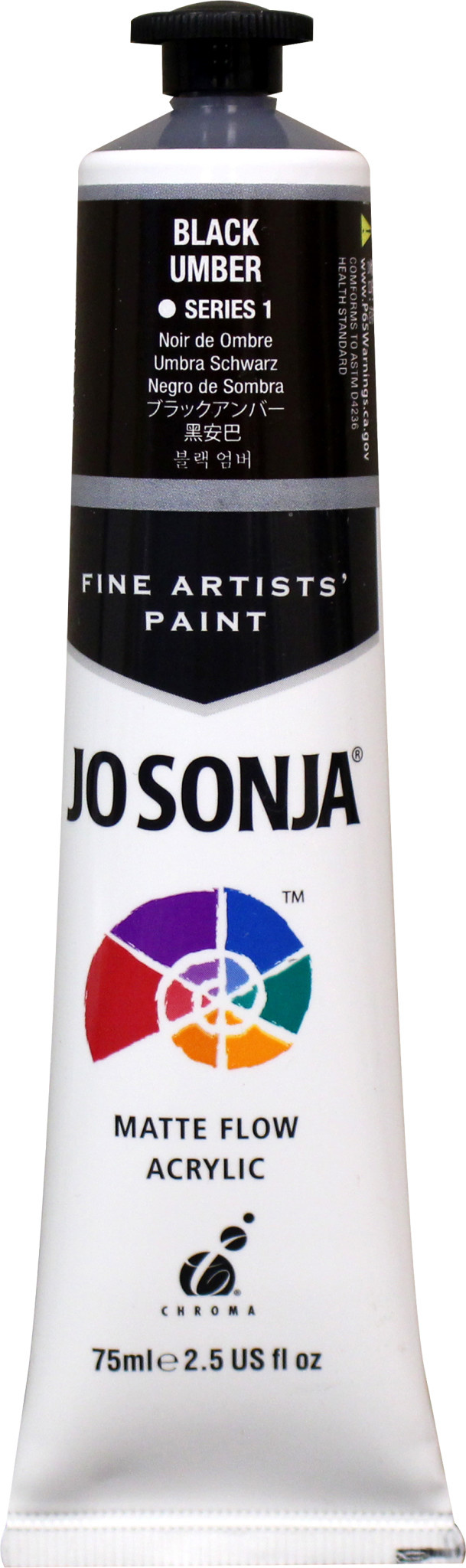 Jo Sonja Black Umber 2.5oz - The Art Store/Commercial Art Supply