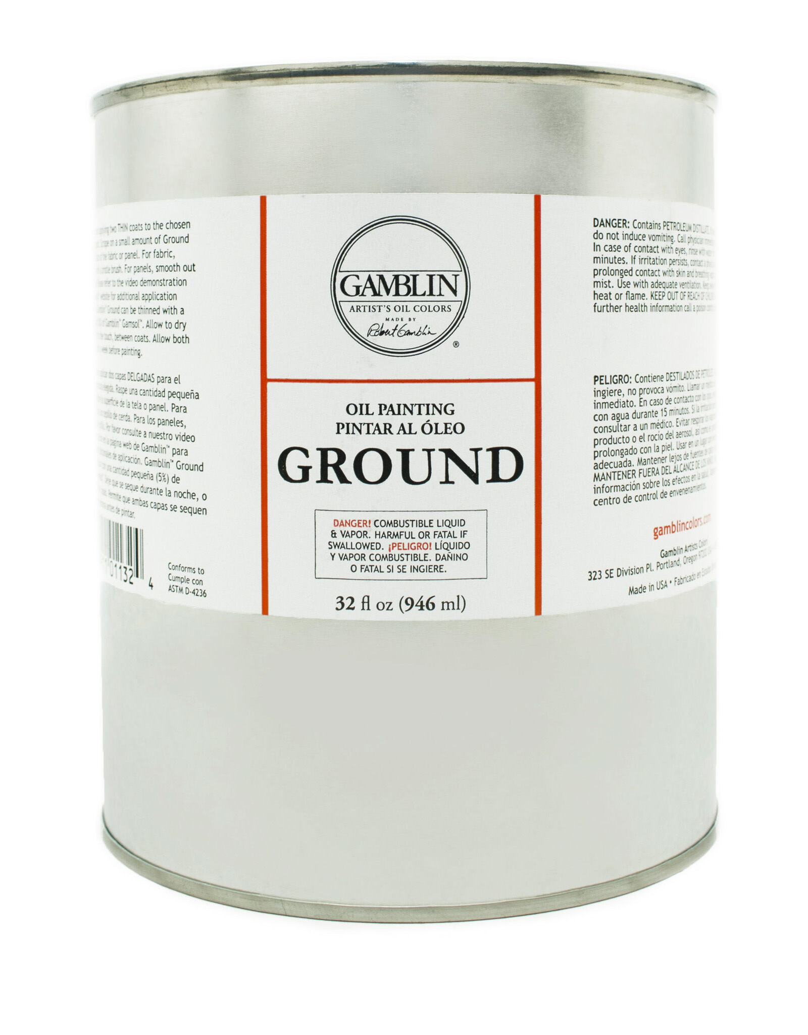 Gamblin Gamblin Oil Painting Ground, 32oz