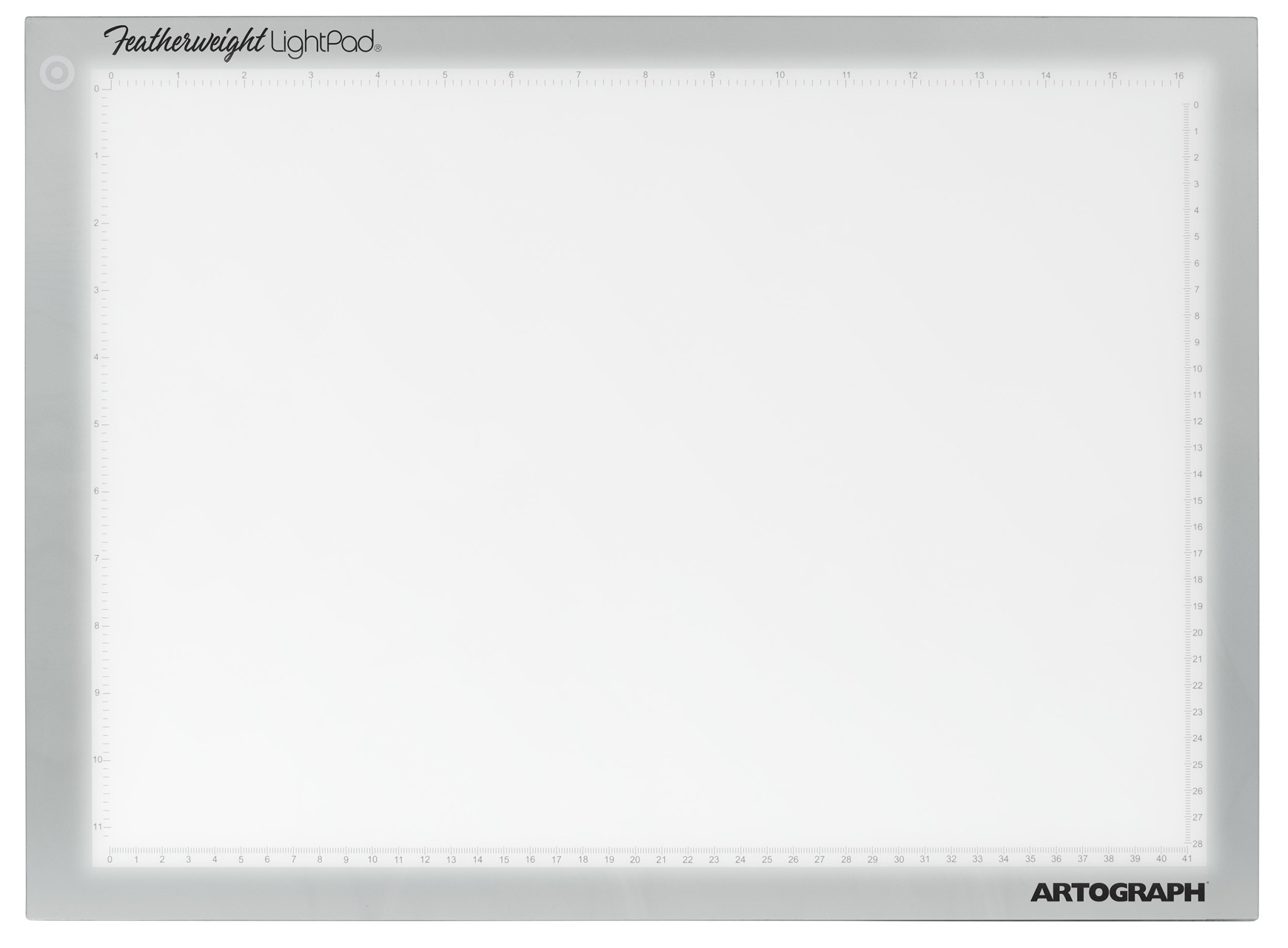 Featherweight 12 x 17 Ultra-Thin, Dimmable Lightpad for Drawing and –  artograph