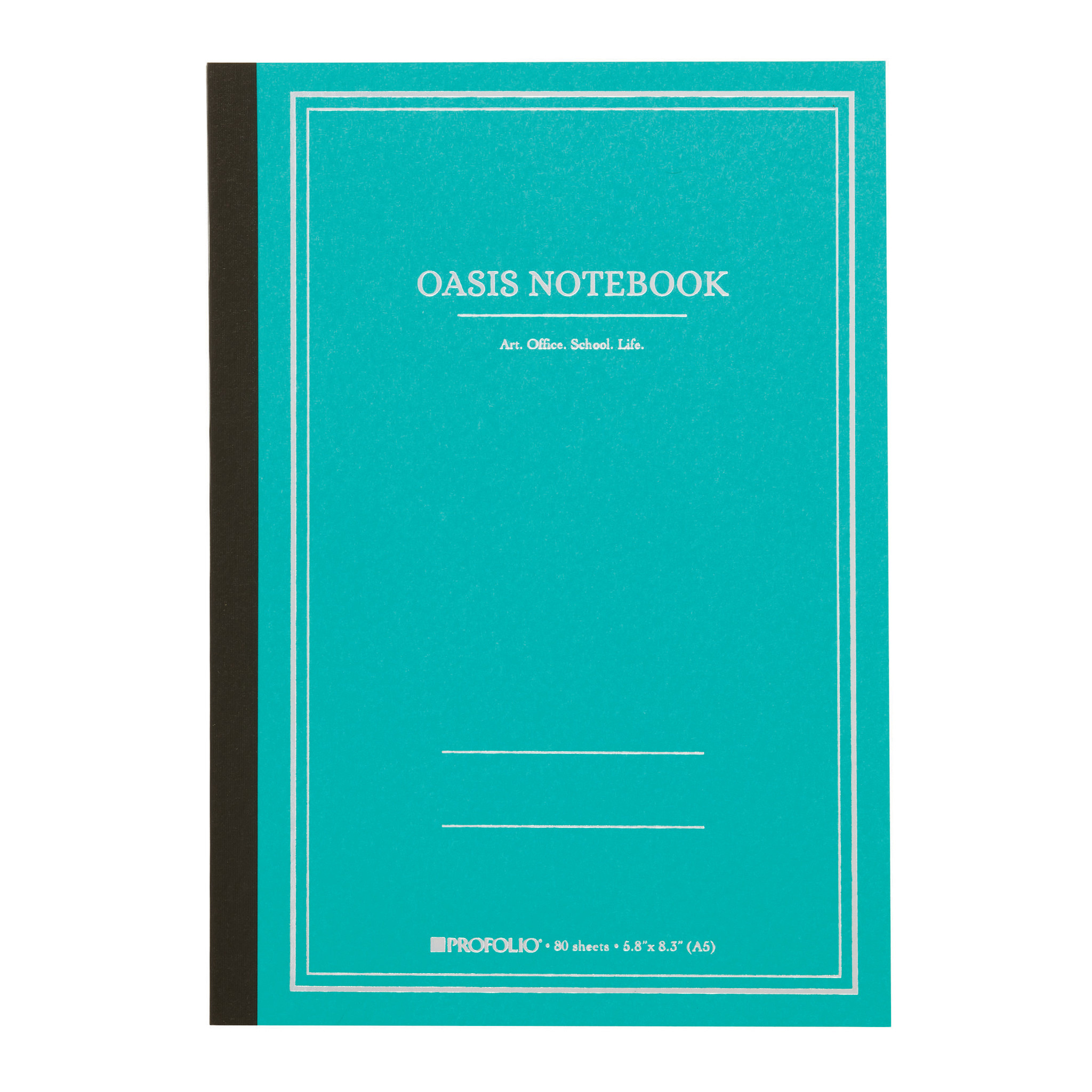 Profolio Oasis Notebook, Wintergreen, A5 (5.8” x 8.3”) - The Art