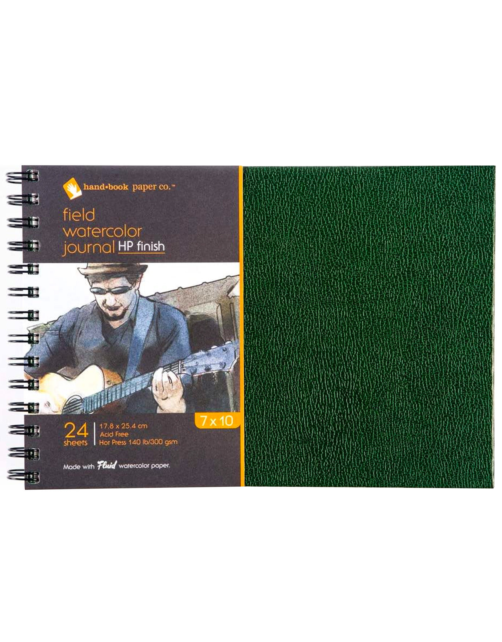 SPEEDBALL ART PRODUCTS Speedball Hot Press Watercolor Field Journal, 7" x 10"