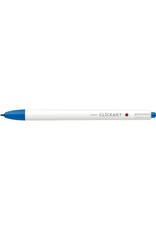 Zebra ClickArt Retractable Marker Pen, Pale Blue (F)