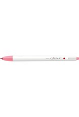 Zebra ClickArt Retractable Marker Pen, Peach Pink (F)