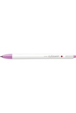 Zebra ClickArt Retractable Marker Pen, Lavender (F)