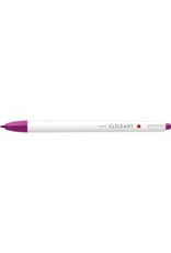 Zebra ClickArt Retractable Marker Pen, Magenta (F)