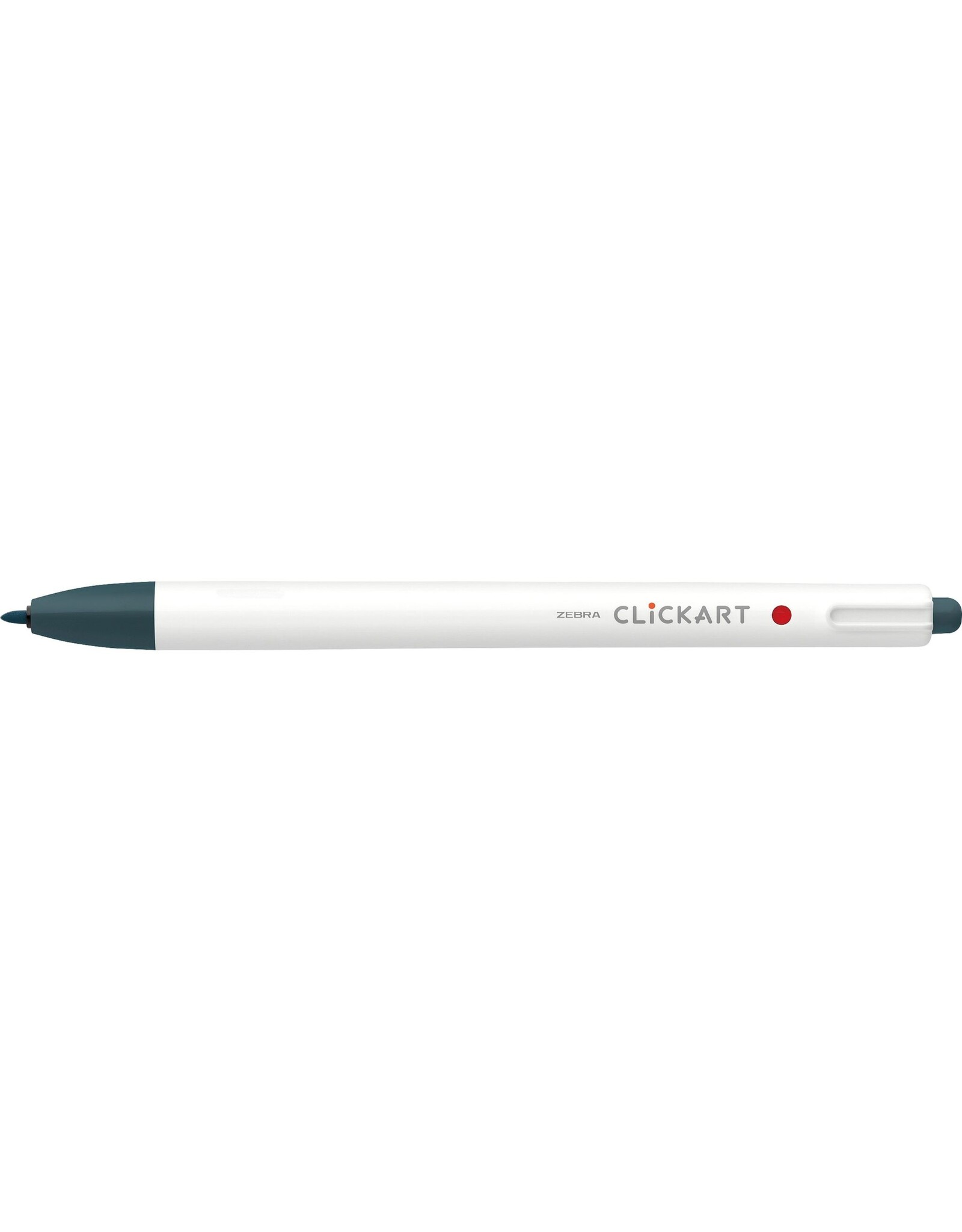 Zebra ClickArt Retractable Marker Pen, Smokey Blue (F)