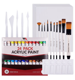 W.A. Portman WA Portman 44pc Acrylic Painting Kit