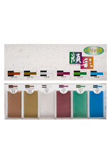 AITOH AITOH Gansai Watercolors, Basic Metallic Set of 6