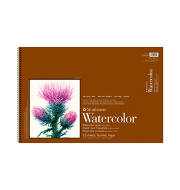 Strathmore Strathmore 400 Series Cold-Press Watercolor Pad, 15" x 22"