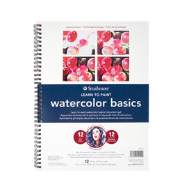 Strathmore Strathmore Learn to Paint Wire Pad, 9" x 12", Watercolor Basics