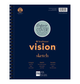 Strathmore Strathmore Vision Sketch Pad, 110 Sheets, 9” x 12”