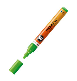 CLEARANCE Molotow ONE4ALL Paint Marker, Neon Green Fluorescent 4mm