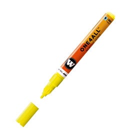 CLEARANCE Molotow ONE4ALL Paint Marker, Neon Yellow Fluorescent 2mm