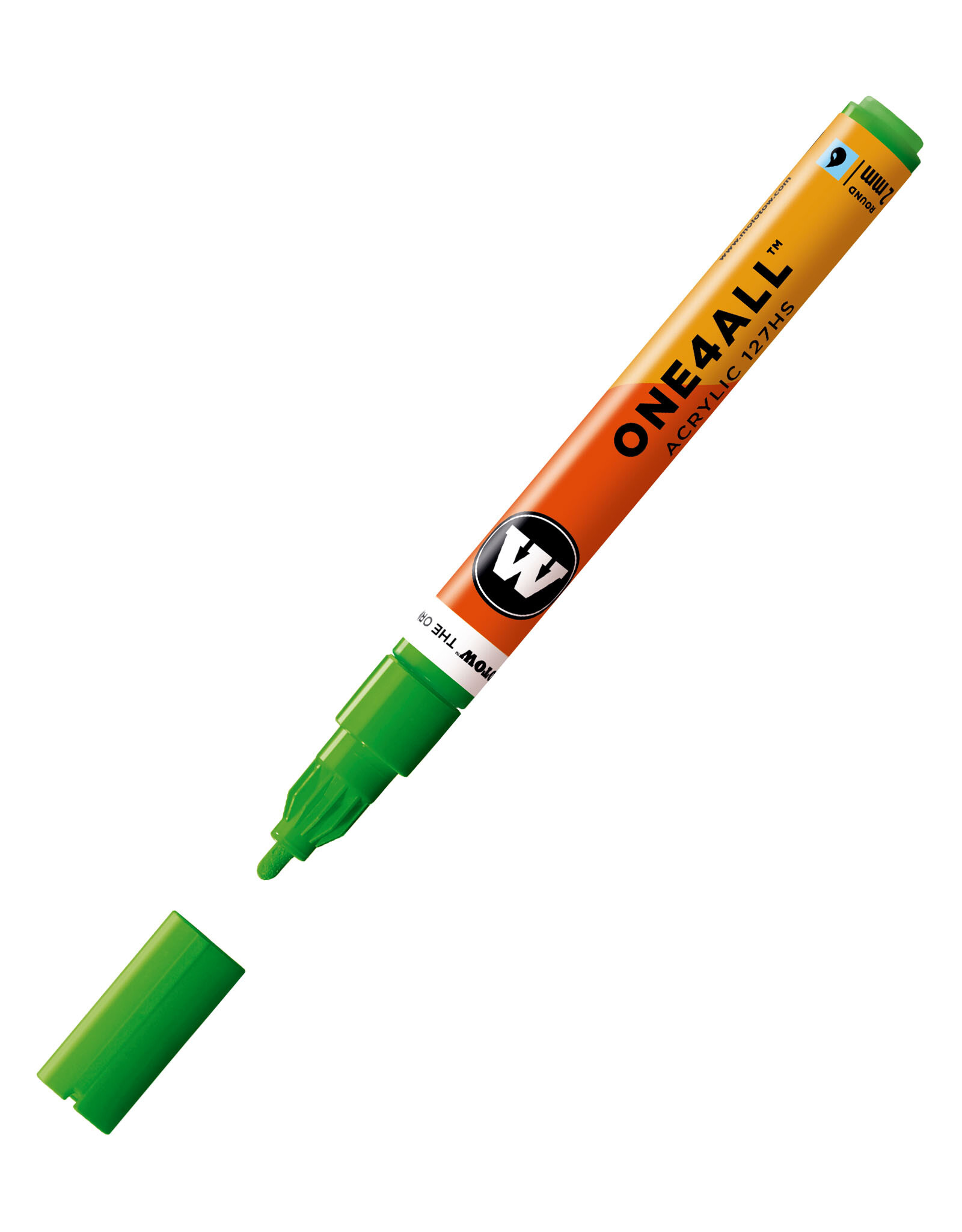 CLEARANCE Molotow ONE4ALL Paint Marker, Universes Green 2mm