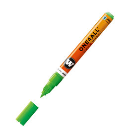 CLEARANCE Molotow ONE4ALL Paint Marker, Neon Green Fluorescent 1.5mm