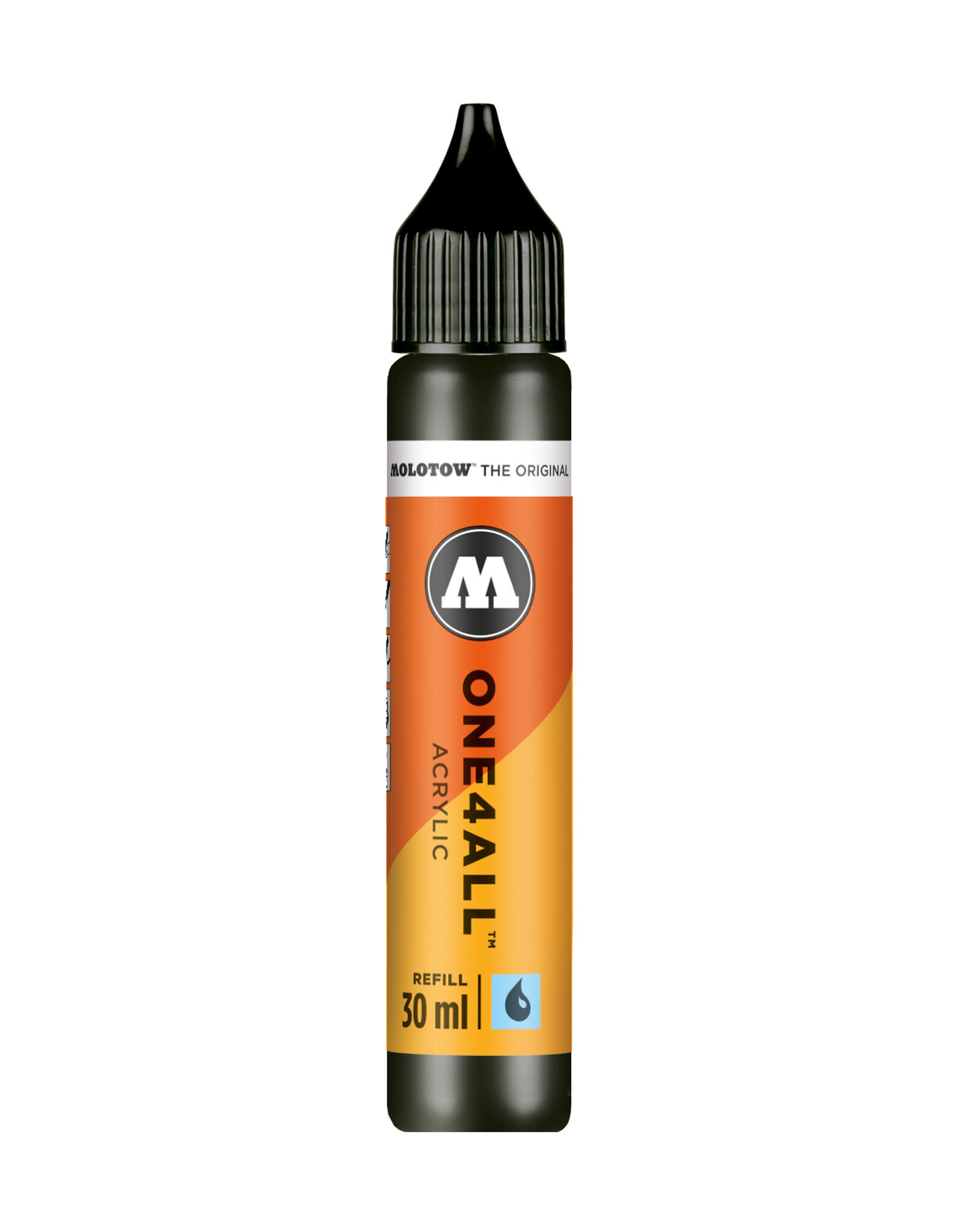 CLEARANCE Molotow ONE4ALL Refill, Signal Black 30ml