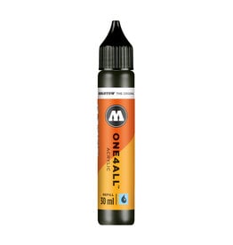 CLEARANCE Molotow ONE4ALL Refill, Signal Black 30ml