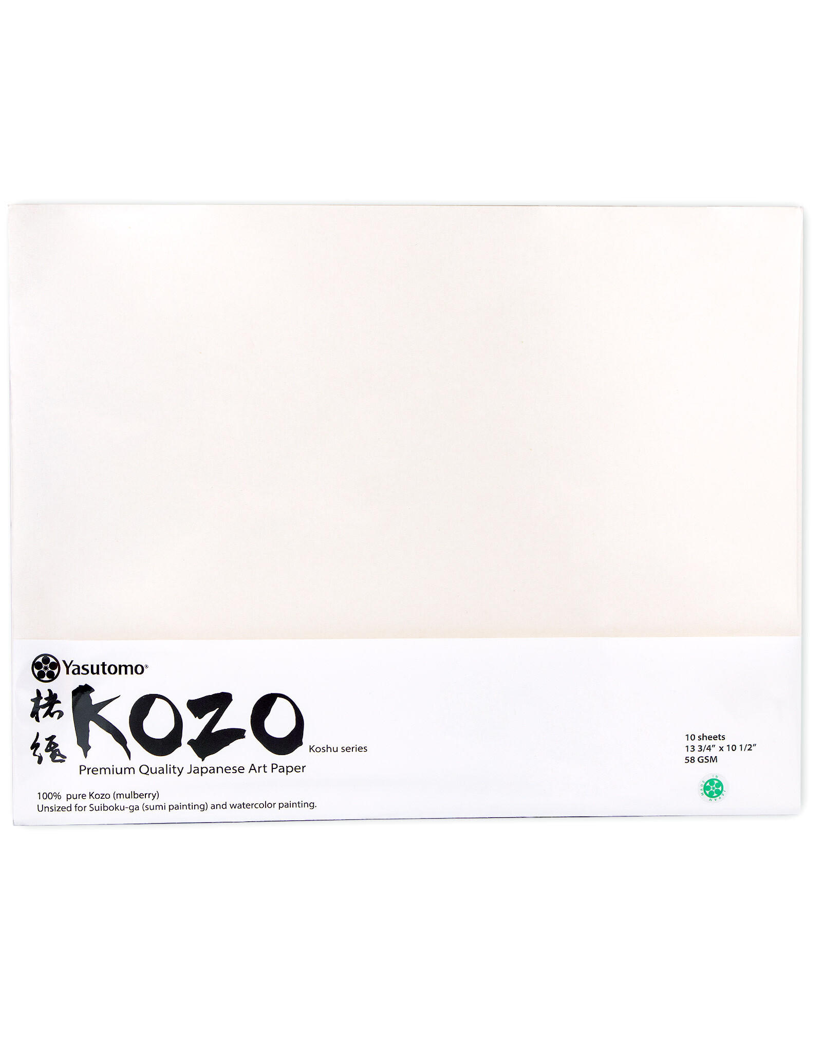 YASUTOMO Yasutomo Pure Kozo, 10 sheets