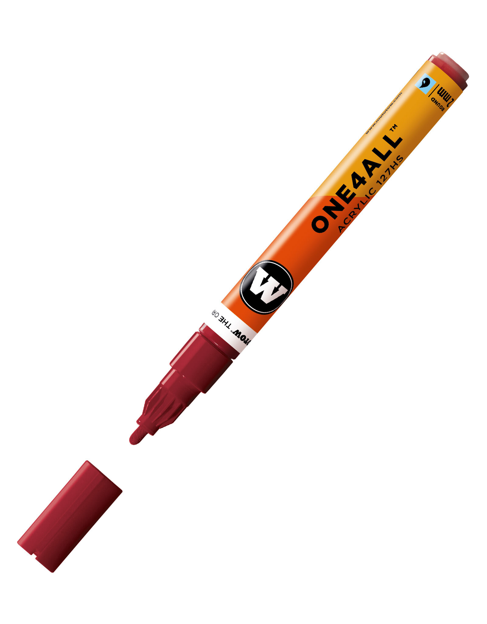 CLEARANCE Molotow ONE4ALL Paint Marker, Burgundy 2mm