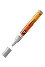 CLEARANCE Molotow ONE4ALL Paint Marker, Metallic Silver 4mm