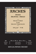 Arches Arches Drawing Pad, 10” x 14”, White