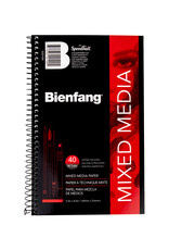 Bienfang Beinfang Mixed-Media Sketchbook, White, 5 1/2" x 8 1/2"