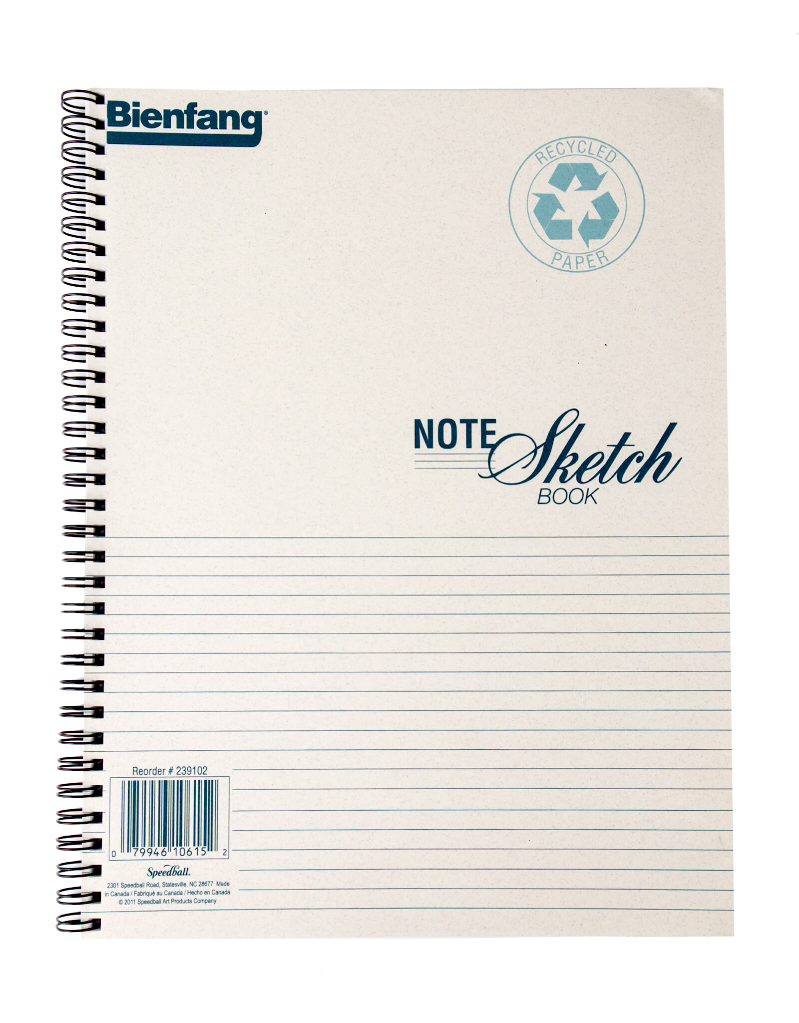 Bienfang Bienfang NoteSketch Book, Lined, 8½” x 11”