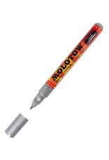 CLEARANCE Molotow ONE4ALL Paint Marker, Metallic Silver 1.5mm