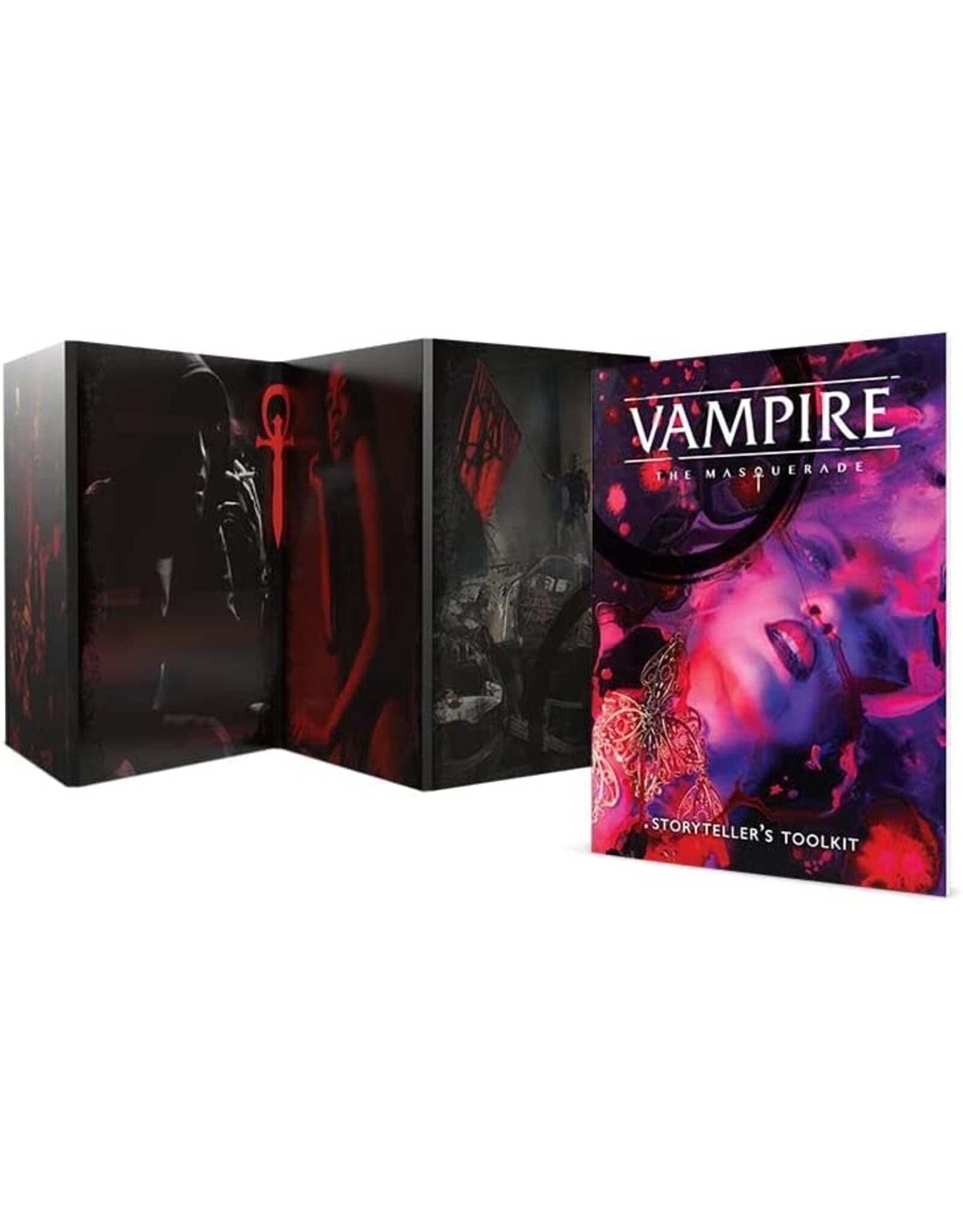 CLEARANCE Vampire The Masquerade: 5th Edition Storyteller Screen and Toolkit