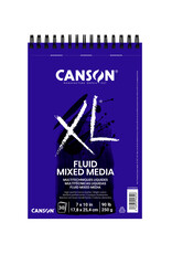 Canson Canson XL Fluid Mixed Media Pad, 7” x 10”