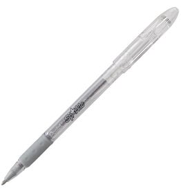 Pentel Pentel Sparkle Pop Gel Pen, Silver-Silver