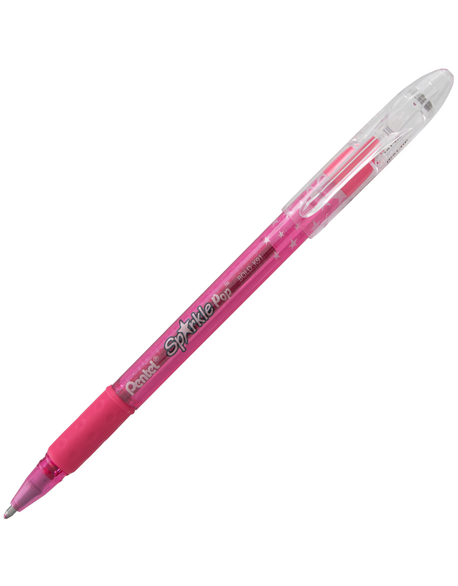 Pentel Sparkle Pop Gel Pen, Pink-Pink - The Art Store/Commercial Art Supply