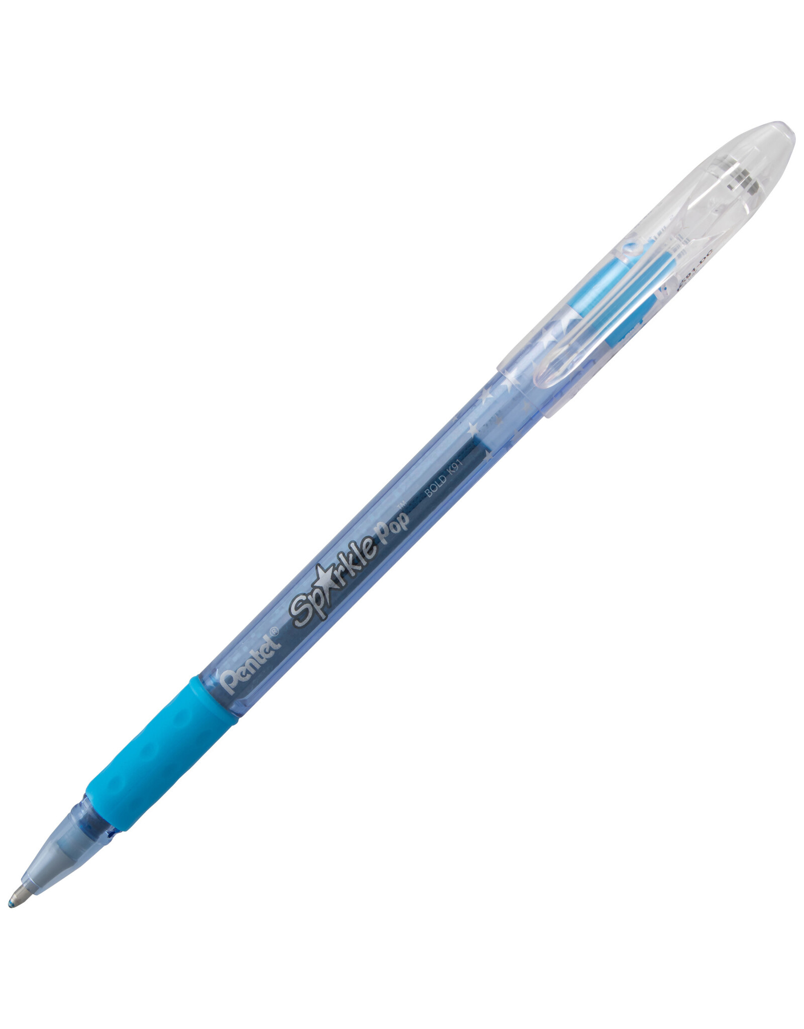 Pentel Pentel Sparkle Pop Gel Pen, Blue-Green